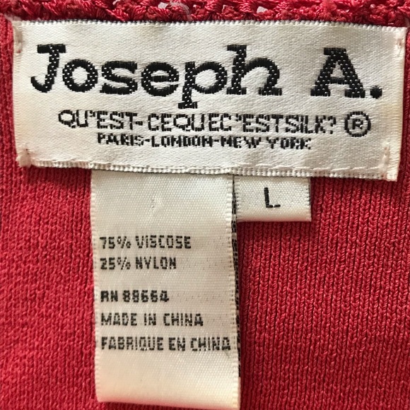 Joseph A. coral top, good condition - Picture 4 of 5